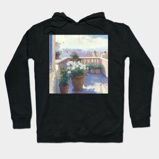 Sunny terrace in Barcelona II Hoodie